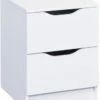 Inter Link Kommode Twedt, 2 Schubladen, Weiß 2 Inter Link Kommode Twedt, 2 Schubladen, Weiß -Mytoys Home Store 5191459 01