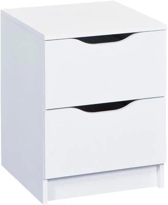 Inter Link Kommode Twedt, 2 Schubladen, Weiß 3 Inter Link Kommode Twedt, 2 Schubladen, Weiß
