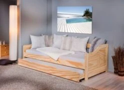 Inter Link Sofabett Mit Schubkasten Kiesby, Kiefer Massiv, Natur, 90x200 Cm -Mytoys Home Store 5197008 05