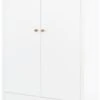 Pinolino Kleiderschrank PAN, 2-türig, Eiche Teilmassiv, Weiß Lackiert -Mytoys Home Store 5378801 01