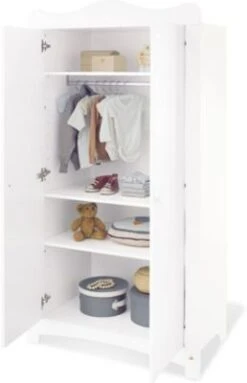 Pinolino Kleiderschrank FLORENTINA, 2-türig, Weiß -Mytoys Home Store 5378832 02