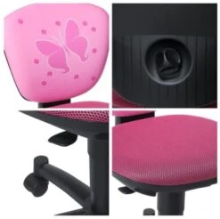 TOPSTAR Drehstuhl Ergokid 15 Jet, Schmetterlinge Pink 11 TOPSTAR Drehstuhl Ergokid 15 Jet, Schmetterlinge Pink -Mytoys Home Store 5426489 04