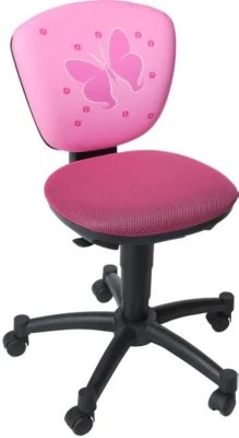 TOPSTAR Drehstuhl Ergokid 15 Jet, Schmetterlinge Pink 7 TOPSTAR Drehstuhl Ergokid 15 Jet, Schmetterlinge Pink – Bild 5
