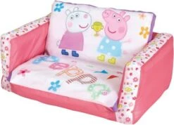 Worlds Apart Aufblasbares Sofa, Peppa Pig, Ausklappbar