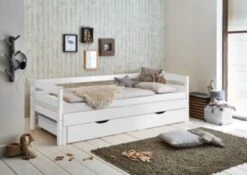 Relita Einzelbett EMILIA, Buche Massiv, Weiß Lackiert, 90/180 X 200 Cm -Mytoys Home Store 6844181 03