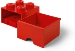 Room Copenhagen LEGO® Aufbewahrungsbox Storage Brick 4er Rot Mit Schublade, 25 X 25 X 18 Cm -Mytoys Home Store 7000068 03
