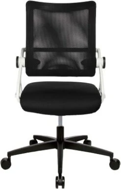 TOPSTAR Drehstuhl New S´move White - Edition, Schwarz/weiß