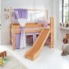 Relita Zeltstoffset Für Spielbett LEO, Herz, Lila/weiß 1 Relita Zeltstoffset Für Spielbett LEO, Herz, Lila/weiß -Mytoys Home Store 7133511 01