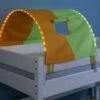 Relita Tunnel Inkl. LED-Beleuchtung Zu Hoch- & Etagenbetten, Grün/orange, 75 Cm 2 Relita Tunnel Inkl. LED-Beleuchtung Zu Hoch- & Etagenbetten, Grün/orange, 75 Cm -Mytoys Home Store 7133553 01