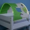 Relita Tunnel Inkl. LED-Beleuchtung Zu Hoch- & Etagenbetten, Dschungel, Grün/weiß, 75 Cm -Mytoys Home Store 7133563 01