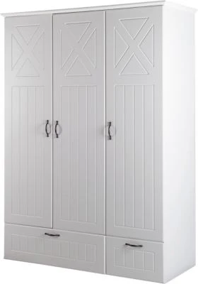 Roba Kleiderschrank CONSTANTIN, 3-tlg., Weiß/Canadian White 3 Roba Kleiderschrank CONSTANTIN, 3-tlg., Weiß/Canadian White
