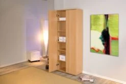 Inter Link Mehrzweckschrank Vetra, 2-türig, Natur Lackiert -Mytoys Home Store 7516885 04