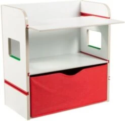 WORLDS APART Ablageregal Room2Build, Mit Canvas Schublade -Mytoys Home Store 8324304 03