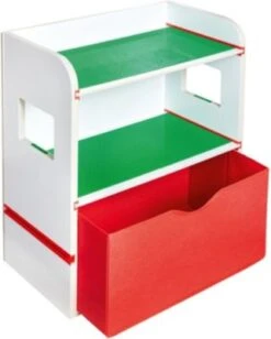 WORLDS APART Ablageregal Room2Build, Mit Canvas Schublade -Mytoys Home Store 8324304 05