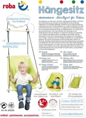 Roba Hängesitz Grün 5 Roba Hängesitz Grün – Bild 3