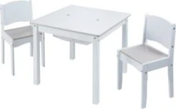 WORLDS APART Kindersitzgruppe De Luxe, 3-tlg., Weiß Lackiert -Mytoys Home Store 9030022 04