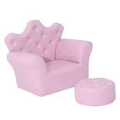 HOMCOM Kindersessel Mit Kristallknöpfen -Mytoys Home Store 9472066 03